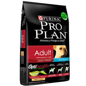 Pro Plan Optihealth Alimento Seco para Perro Adulto Raza Pequeña Receta Pollo y Arroz, 7.5 kg