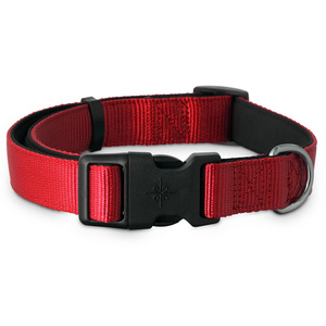 Good2Go Collar Acojinado con Neopreno Color Rojo para Perro, Grande/X-Grande