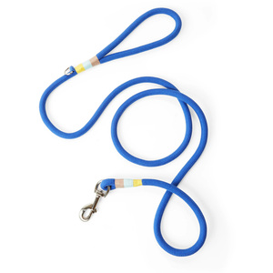 Youly Correa de Cuerda Diseño Liso Color Azul para Perro, 1.8 m