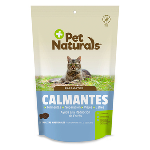 Pet Naturals Calmantes Naturales Masticables para Gato, 21 Piezas