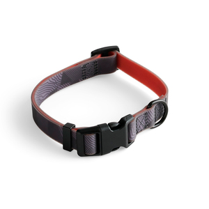 Backcountry Collar Ajustable Resistente al Agua con Broche Color Gris para Perro, X-Grande