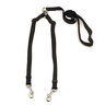 Petco Correa Doble Ajustable Negra para Perro Petco Correa Doble Ajustable Negra para Perro