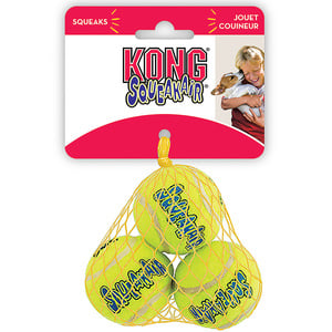 Kong Paquete con Tres Pelotas SqueakAir para Perro Kong Paquete con Tres Pelotas SqueakAir para Perro