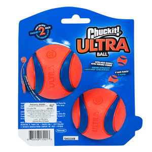 Chuckit! Ultra Set de Pelotas de Goma para Perro, Mediano