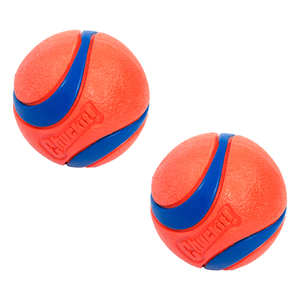 Chuckit! Ultra Set de Pelotas de Goma para Perro, Mediano