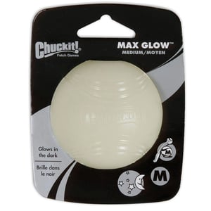 Chuckit! Max Glow Pelota Luminiscente para Perro, Mediano Chuckit! Max Glow Pelota Luminiscente para Perro, Mediano