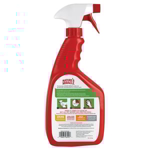 Nature's Miracle Limpiador Enzimático Concentrado para Manchas y Olores Difíciles de Gato, 946 ml