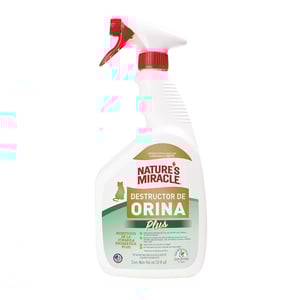 Nature's Miracle Limpiador Enzimático para Orina de Gato, 946 ml Nature's Miracle Limpiador Enzimático para Orina de Gato, 946 ml