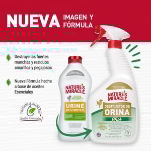 Nature's Miracle Limpiador Enzimático para Orina de Perro, 946 ml