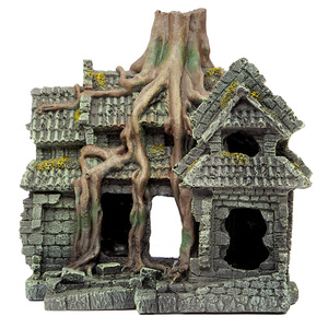 Imagitarium Casa de Camboya en Ruinas de Decoración para Acuario