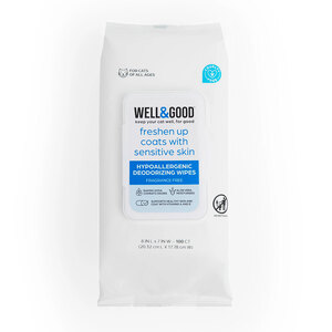 Well & Good Toallitas Húmedas Hipoalergénicas para Aseo de Gato, 100 Piezas Well & Good Toallitas Húmedas Hipoalergénicas para Aseo de Gato, 100 Piezas