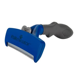 Furminator Deslanador de Pelo Largo para Perros Raza Grande, Azul