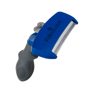 Furminator Deslanador de Pelo Largo para Perros Raza Grande, Azul