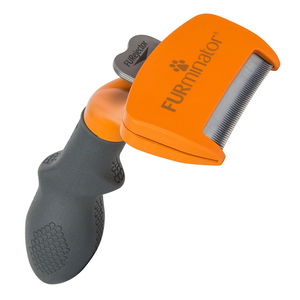 Furminator Deslanador de Pelo Corto para Perros Raza Mediana, Naranja