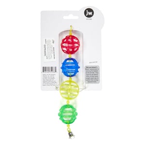 JW Pet Company Cadena de Pelotas con Campana para Aves