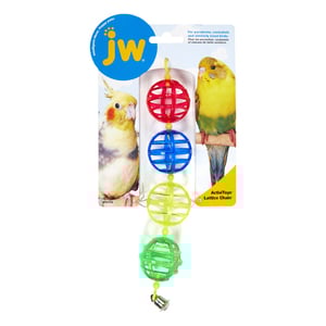 JW Pet Company Cadena de Pelotas con Campana para Aves JW Pet Company Cadena de Pelotas con Campana para Aves