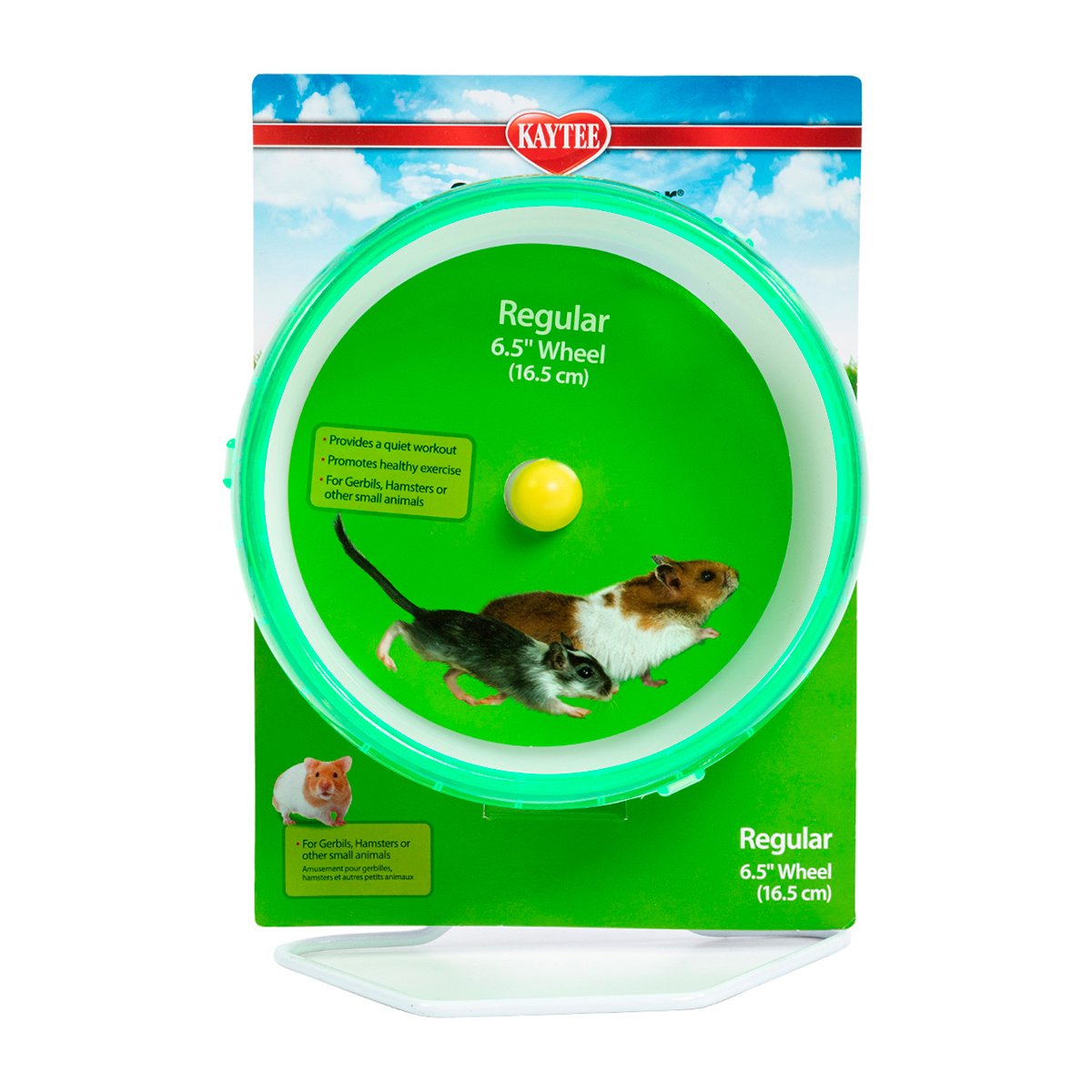 Kaytee Rueda Silent Spiner para Pequeños Mamíferos, 17 cm Diámetro