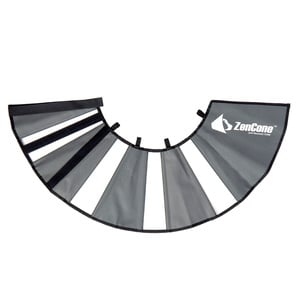 ZenPet ZenCone Collar Isabelino Suave para Perros, Grande