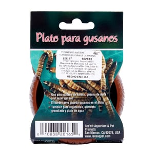 Lees Plato para Alimento de Reptiles