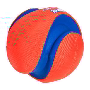 Chuckit! Kick Fetch Pelota Naranja con Diseño Ergonómico para Perro, Chico