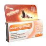Advantage Multi Pipeta Antiparasitaria Interna y Externa para Gato, 4 kg