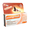 Advantage Multi Pipeta Antiparasitaria Interna y Externa para Gato, 4 kg Advantage Multi Pipeta Antiparasitaria Interna y Externa para Gato, 4 kg