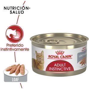 Royal Canin Instinctive Alimento Húmedo Fórmula Palatable para Gato Adulto, 85 g Royal Canin Instinctive Alimento Húmedo Fórmula Palatable para Gato Adulto, 85 g