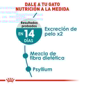 Royal Canin Hairball Alimento Seco para Gato Adulto Control Bolas de Pelo Receta Pollo, 2.7 kg