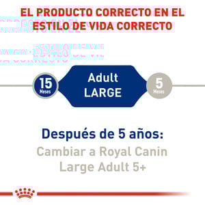 Royal Canin Alimento Seco para Perro Adulto Raza Grande, 13.6 kg