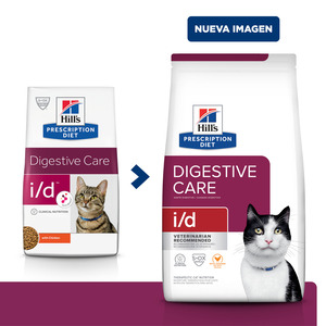 Hill's Prescription Diet i/d Alimento Seco Gastrointestinal para Gato, 1.8 kg