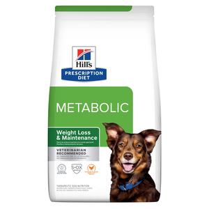 Hill's Prescription Diet Metabolic Alimento Seco Control del Peso para Perro Adulto, 2.7 kg