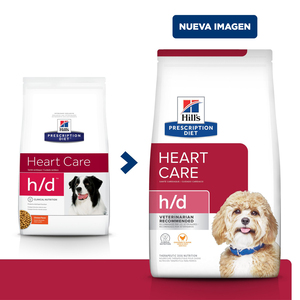 Hill's Prescription Diet h/d, Cuidado del corazón, Alimento para Perro 7.9 kg