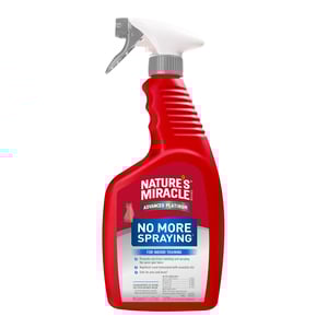 Nature's Miracle Limpiador y Repelente Enzimático para Marcaje con Orina de Gato, 709 ml Nature's Miracle Limpiador y Repelente Enzimático para Marcaje con Orina de Gato, 709 ml