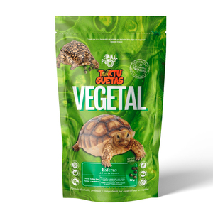 Petmmal Alimento para Tortuga Tortugueta Vegetal, 120 g