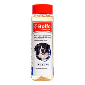 Bayer Bolfo Shampoo Antipulgas para Perro y Gato, 350 ml