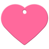 Hillman Group Placa de Identificación Grabable Diseño Corazón Rosa para Perro, Grande Hillman Group Placa de Identificación Grabable Diseño Corazón Rosa para Perro, Grande