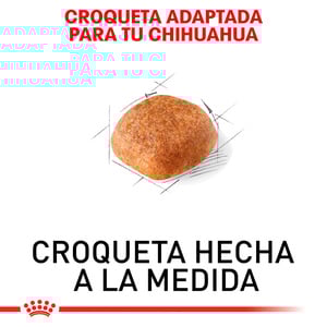 Royal Canin Alimento Seco para Perro Adulto Raza Chihuahua, 4.5 kg