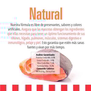 Livelong Healthy & Strong Alimento Natural Húmedo para Perro Todas las Edades Receta Salmón/Camote, 354 g
