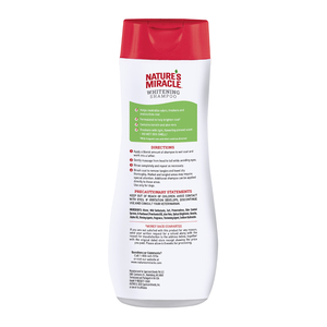Nature's Miracle Shampoo Pelo Blanco para Perros, 473 ml