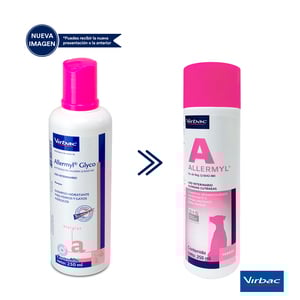 Virbac Allermyl SIS Shampoo Dermatológico, Hipoalergénico e Hidratante para Perro, 250 ml