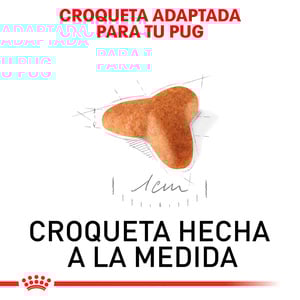 Royal Canin Alimento Seco para Cachorro Raza Pug, 1.1 kg