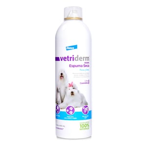 Vetriderm Espuma Baño en Seco para Perro y Gato, 400 ml Vetriderm Espuma Baño en Seco para Perro y Gato, 400 ml