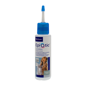 Virbac EpiOtic SIS Solución Antiséptica de Limpieza Ótica para Perro y Gato, 100 ml