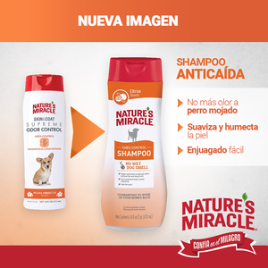 Nature's Miracle Shampoo y Acondicionador Muda 4 en 1 para Perro, 473 ml Nature's Miracle Shampoo y Acondicionador Muda 4 en 1 para Perro, 473 ml