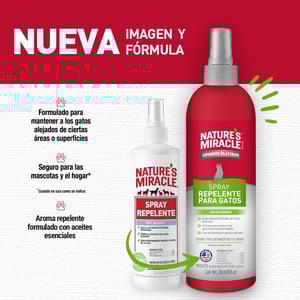 Nature's Miracle Repelente para Gato, 236 ml
