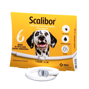Scalibor Protector Band Collar Antiparasitario de Liberación Prolongada para Perro, 65 cm