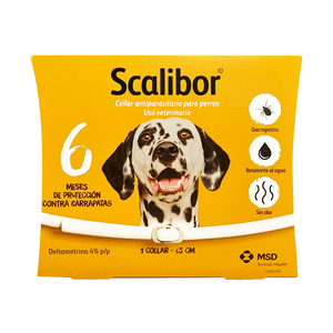 Scalibor Protector Band Collar Antiparasitario de Liberación Prolongada para Perro, 65 cm