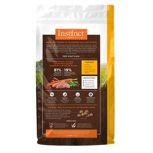 Instinct Original Libre de Granos Alimento Natural para Gato Todas las Edades Receta Pollo, 5 kg