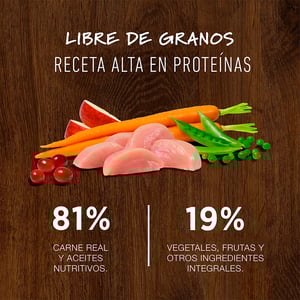 Instinct Original Libre de Granos Alimento Natural para Gato Todas las Edades Receta Pollo, 5 kg