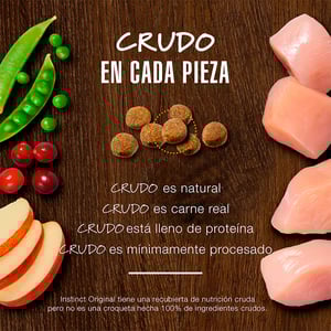 Instinct Original Libre de Granos Alimento Natural para Gato Todas las Edades Receta Pollo, 5 kg